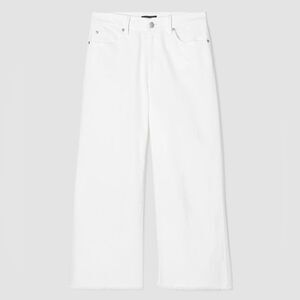 Eileen Fisher Organic Cotton Wide-Leg Jean NWOT
